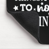 Ik niet - Mousepad Muismat (Hoek)