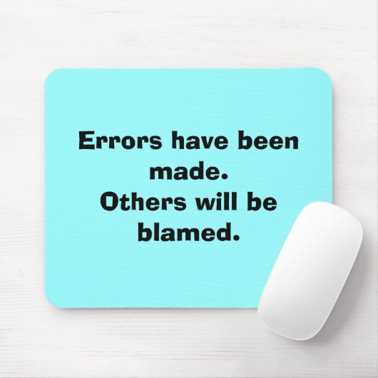 Ik niet? muismat (Met muis)