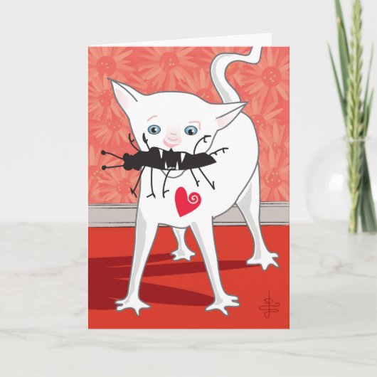 "Ik Nngh Yuh" (van de Cartoon van de Pride)... Kaa Feestdagen Kaart (Voorkant)