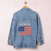 Ik noem de Amerikaanse vlag van de VS Denim Jacket (Hangar)