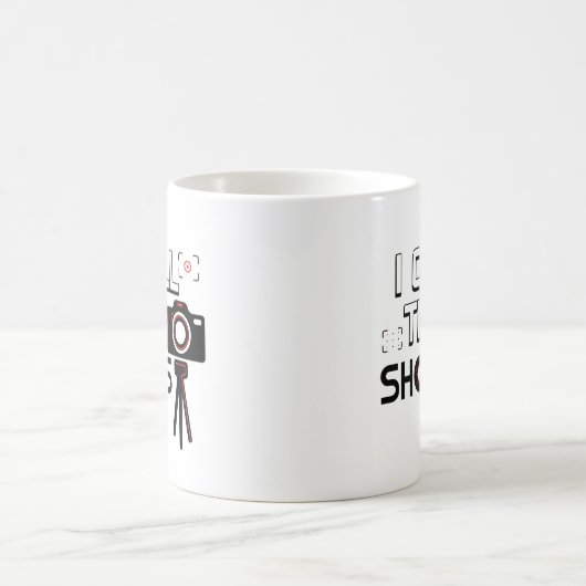 Ik noem de Mok van de fotograaf van de show grappi (Center)