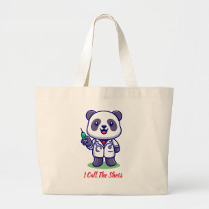 Ik noem de Shots Panda Canvas tas