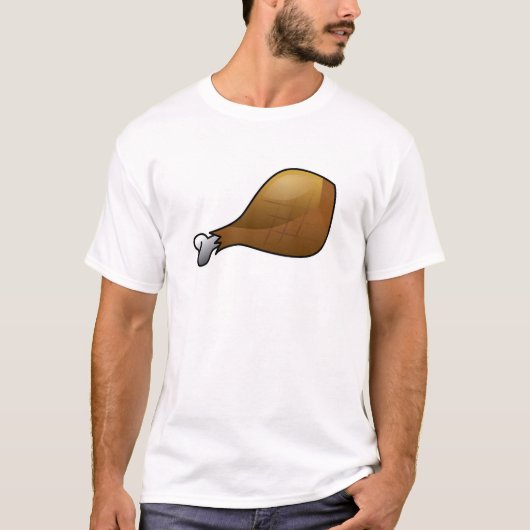 Ik noem Drumstick! - Thanksgiving Turkije Leg T-shirt (Voorkant)