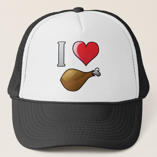 Ik noem Drumstick! - Thanksgiving Turkije Leg Trucker Pet (Voorkant)