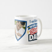Ik noem hem World's Best Dad op maat Koffiemok (Voorkant rechts)