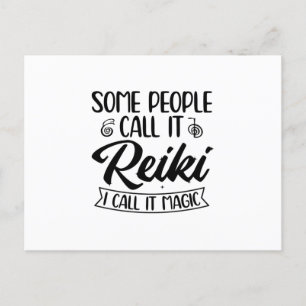 Ik noem het magie   Cadeauideeën voor Reiki-meeste Briefkaart
