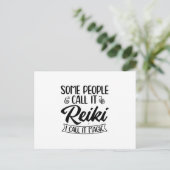 Ik noem het magie | Cadeauideeën voor Reiki-meeste Briefkaart (Staand voorkant)