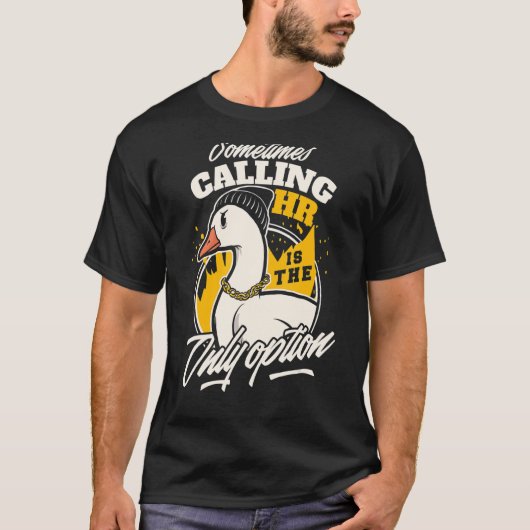 Ik noem HR Human Resource T-shirt (Voorkant)