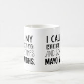 Ik noem mijn paard Mayo en soms Mayo Neighs Koffiemok (Center)