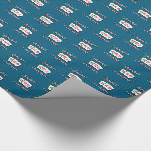 Ik noem Skill_Funny Mahjong Gift Cadeaupapier (Hoek)
