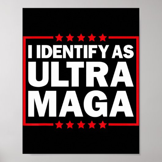 Ik noem Ultra MAGA Ultra MAGA en draai de O Poster (Voorkant)