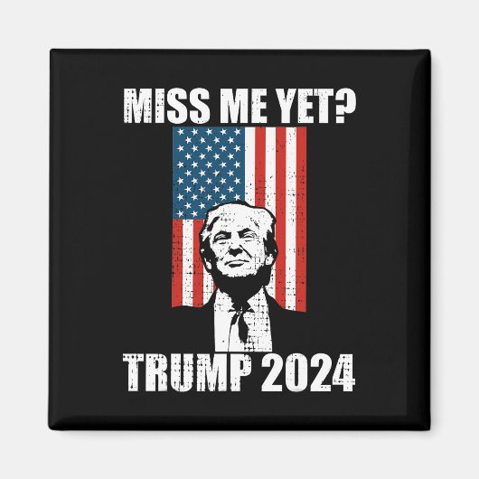 Ik nog grappig Trump 2024 Magneet (Voorkant)