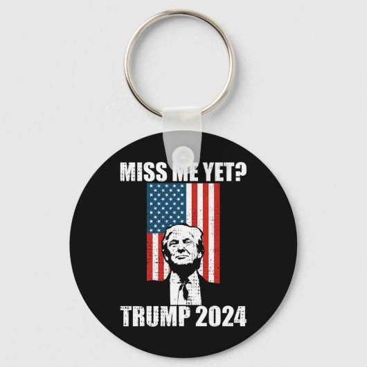 Ik nog grappig Trump 2024 Sleutelhanger (Voorkant)