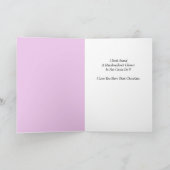 Ik of Chocolade? – Grappige romantische kaart – Ch (Binnen)