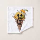 Ik of ik, schattige ijskreet bad handdoek (Wasdoekje)