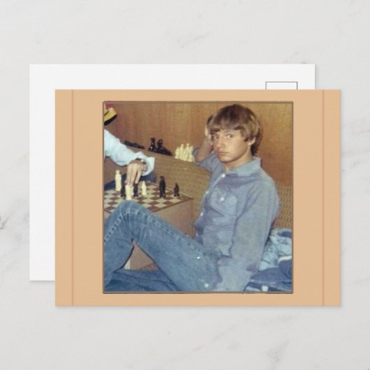 Ik om 20... Mark Edward Westerfield Briefkaart (Voorkant / Achterkant)