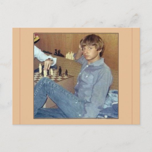 Ik om 20... Mark Edward Westerfield Briefkaart (Voorkant)