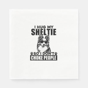 Ik omhels mijn Sheltie zodat ik geen mensen wurg F Servet