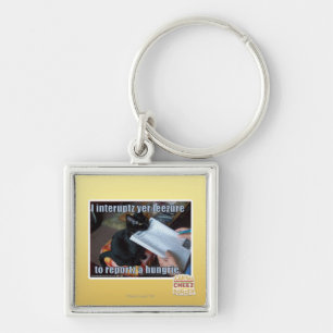 Ik onderbreek yer Leezure Sleutelhanger