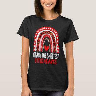 Ik Onderwijs De Allerzoetste Hartjes Juf Valent T-shirt