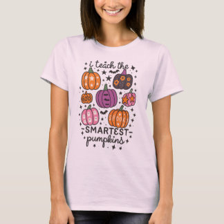 Ik Onderwijs de Slimste Pompoenen T-shirt