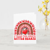 Ik Onderwijs Het Mooiste Kleine Hart Grappige Vale Kaart (Gele Bloem)