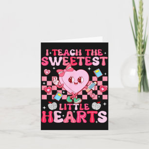 Ik Onderwijs Het Mooiste Kleine Hart Leraar Valent Kaart