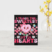 Ik Onderwijs Het Zoetste Hartje Leraar Valentin Kaart (Gele Bloem)