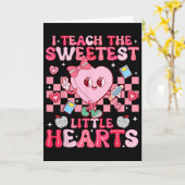 Ik Onderwijs Het Zoetste Hartje Leraar Valentin Kaart (Gele Bloem)