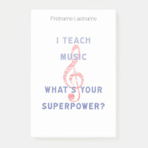 Ik onderwijs Muziek wat Uw Superpower is