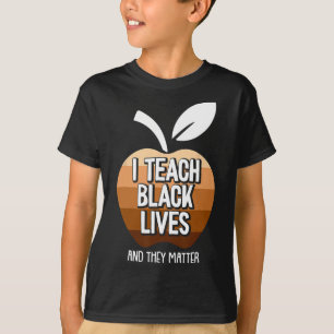 Ik Onderwijs Zwarte Levens En Y Probleem Zwarte Ge T-shirt