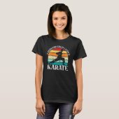 Ik Ontdekte Dat Ik Van Karate Houd Karate Docent T-shirt (Voorkant volledig)
