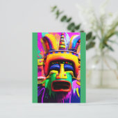 Ik ontmoette de heksendokter Ken Gage Fantasy Briefkaart (Staand voorkant)