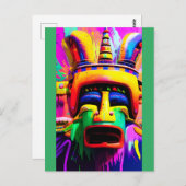 Ik ontmoette de heksendokter Ken Gage Fantasy Briefkaart (Voorkant / Achterkant)