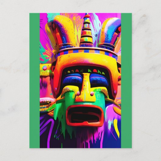 Ik ontmoette de heksendokter Ken Gage Fantasy Briefkaart (Voorkant)