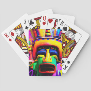 Ik ontmoette de heksendokter Ken Gage Fantasy Pokerkaarten