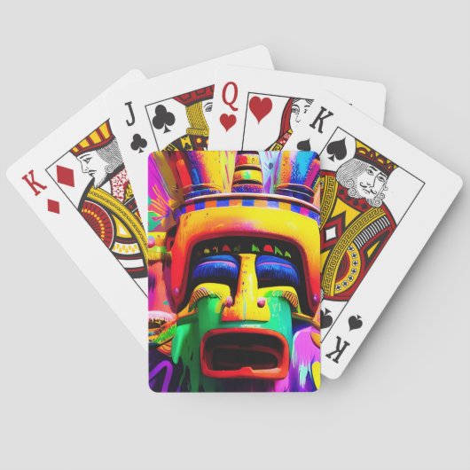 Ik ontmoette de heksendokter Ken Gage Fantasy Pokerkaarten (Achterkant)