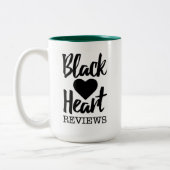 Ik ontmoette het Man van mijn dromen gisteravond.. Tweekleurige Koffiemok (Links)