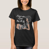 Ik ontspan me niet - Natuurlijk Haar Shirt (Voorkant)