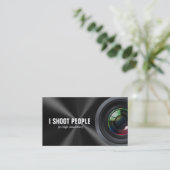 Ik ontspruit mensen - Professionele Fotograaf Visitekaartje (Staand voorkant)