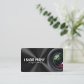 Ik ontspruit mensen - Professionele Fotograaf Visitekaartje (Staand voorkant)