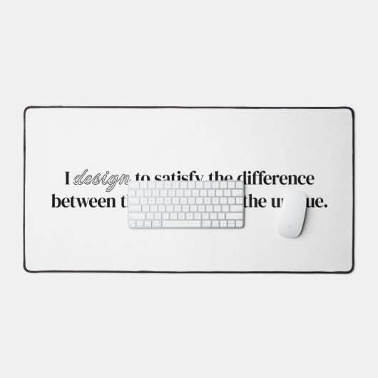 Ik ontwerp een bureaumat (Keyboard & Muis)