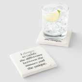 Ik ontwerp stenen achtbaan onderzetter (Zijkant)