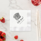 Ik ook! Honden Thema Bruiloft Feest Servetten Rott (Insitu)