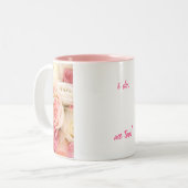 ik ook , ik . tweekleurige koffiemok (Voorkant links)