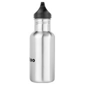 Ik ook, #metoo, pride Black letters Waterfles (Rechts)