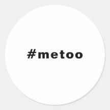 Ik ook, #metoo, trots zwart wit