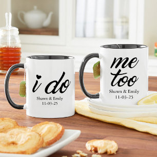 Ik ook, trouwen echtgenote echtpaar mok