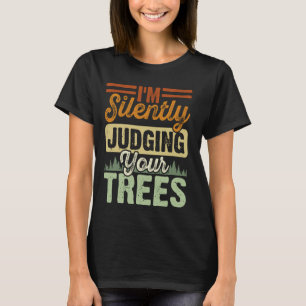 Ik oordeel stilletjes over je boomverkenner t-shirt