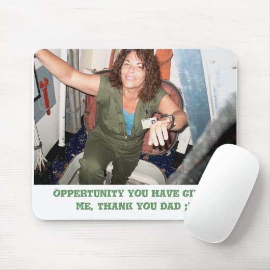 Ik, Oppertunity die je me gegeven hebt, dank je Da Muismat (Met muis)